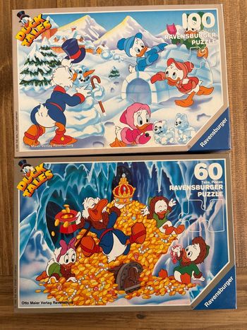 Lot de 2 puzzles Disney Picsou