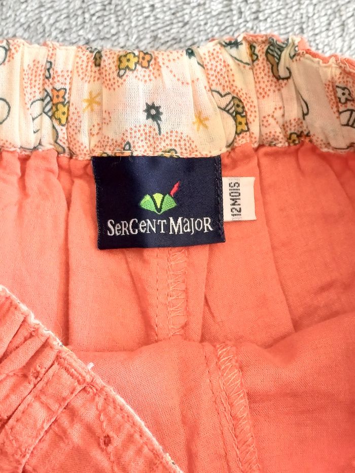 Short coton orange - Sergent Major - photo numéro 4