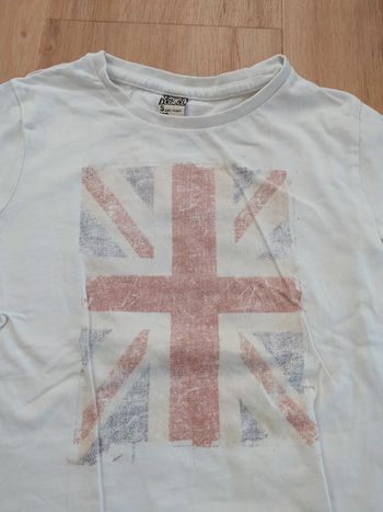 T-shirt été manche courte tape à l'oeil 5 ans Angleterre
