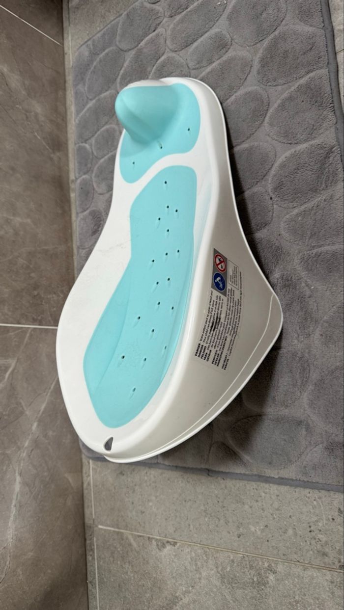 Transat de bain fit bleu