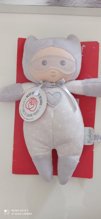 Doudou neuf avec étiquette