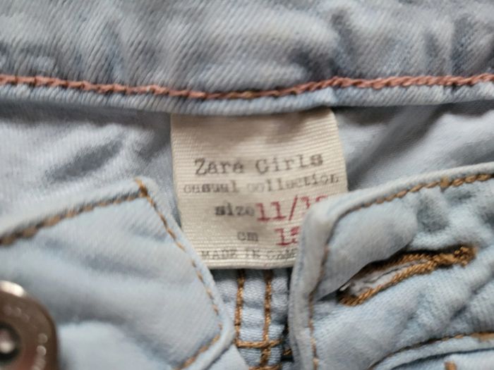 Short Jean Zara girls 11-12 ans - photo numéro 3