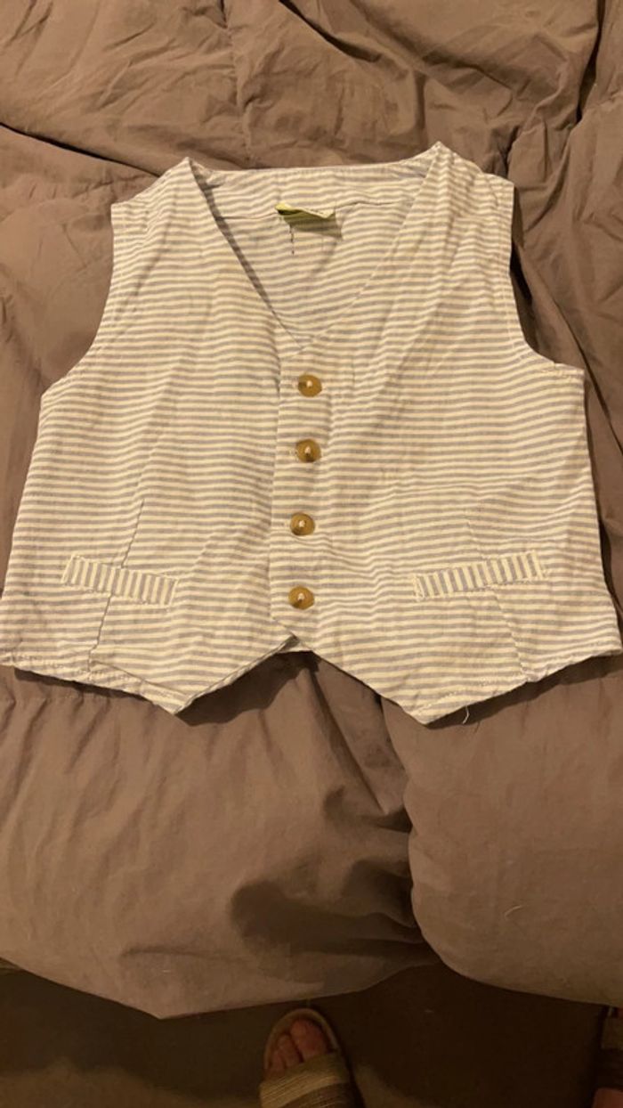 Veste sans manches bébé garçon