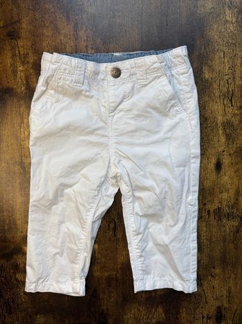 Pantalon blanc 9m