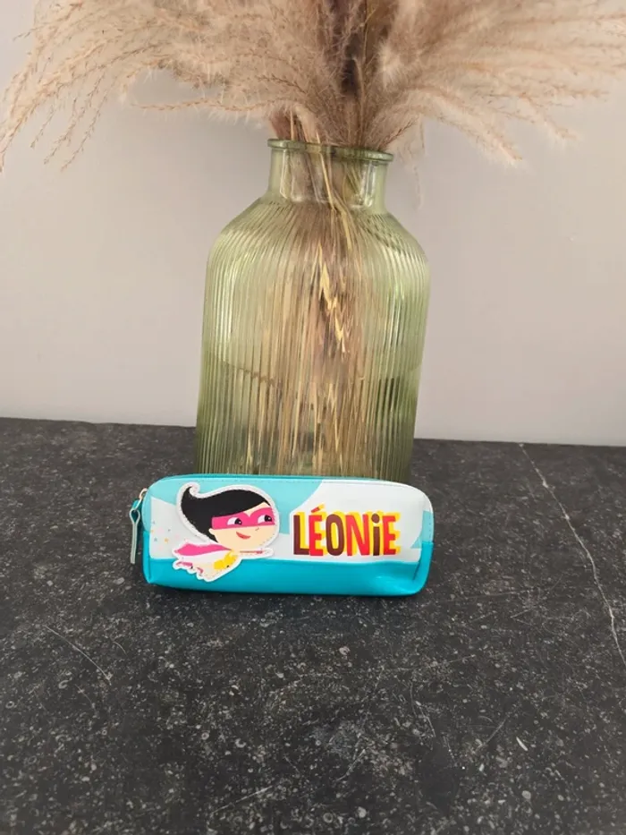 Trousse avec prénom Léonie