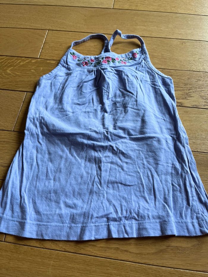 Débardeur mauve 6 ans