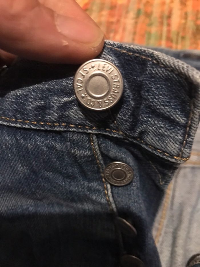 Jean Lévis (Levi’Strauss) 501 taille L32(42 française) W32 - photo numéro 14