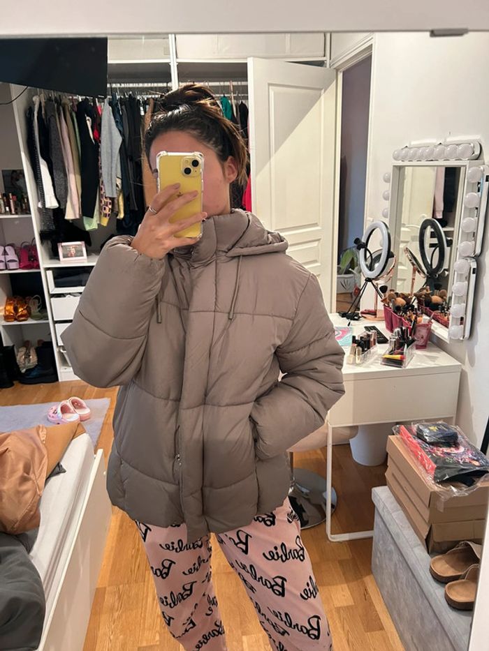 Doudoune kaki primark S - photo numéro 4
