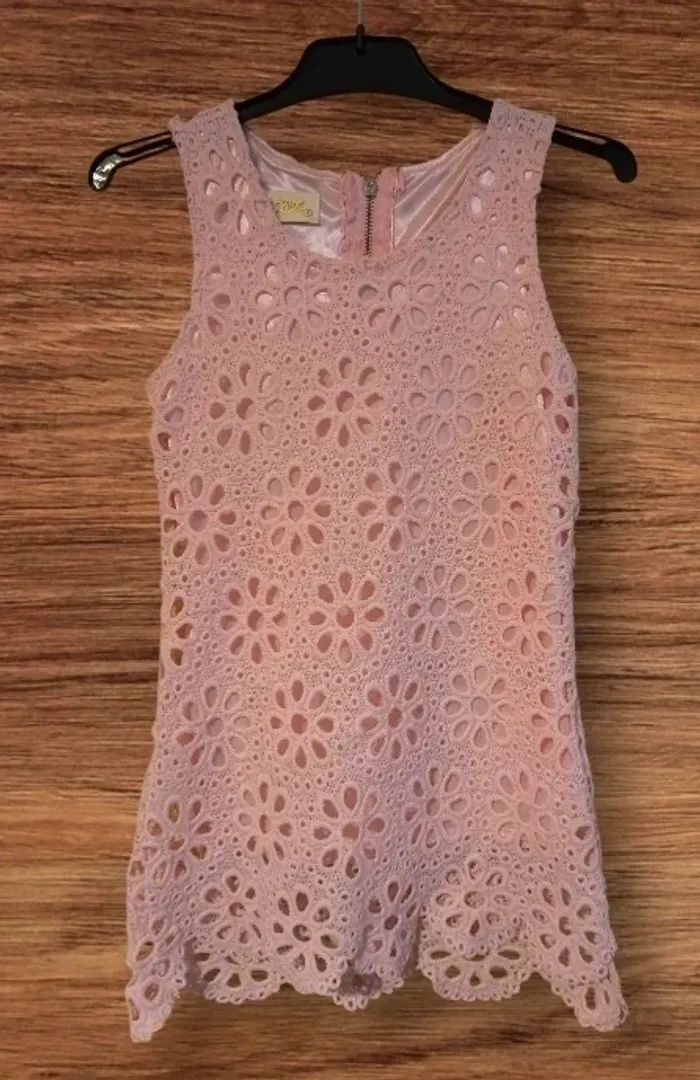 🌸 Adorable Robe Sans Manches - Taille 4A 🌸