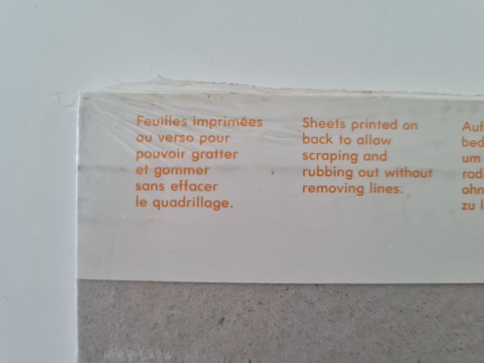 Carnet papier millimétré Neuf - photo numéro 3