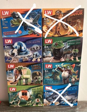 Compatible lego brainrot 