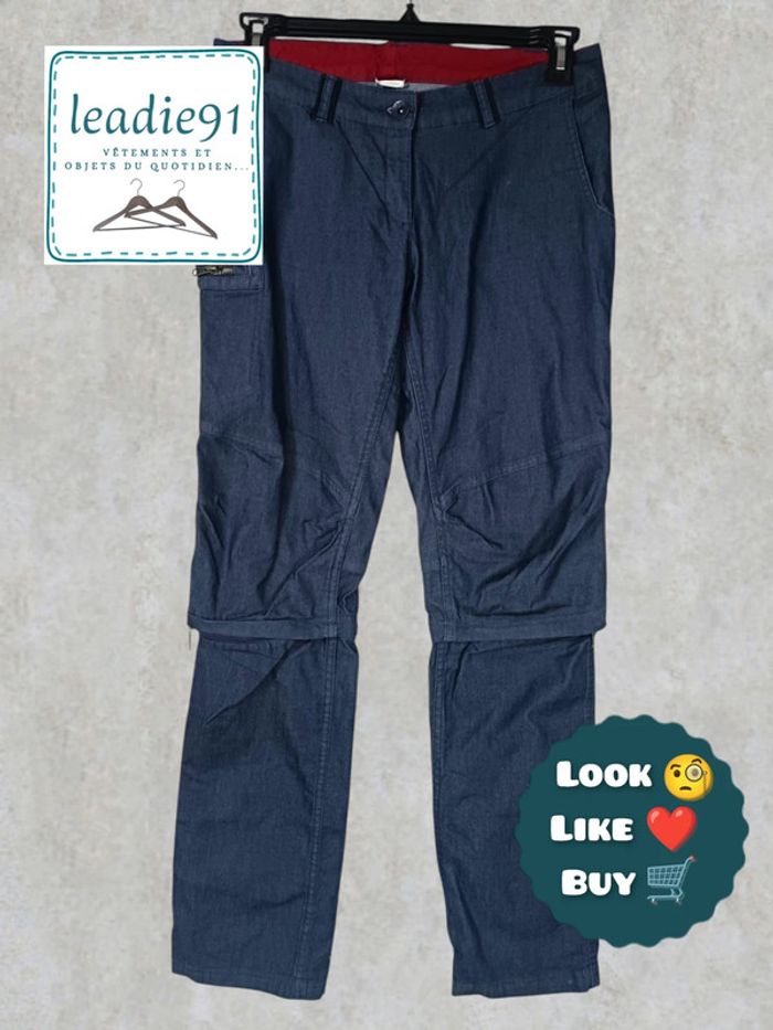 pantalon randonnée 2 en 1 Quechua homme 40