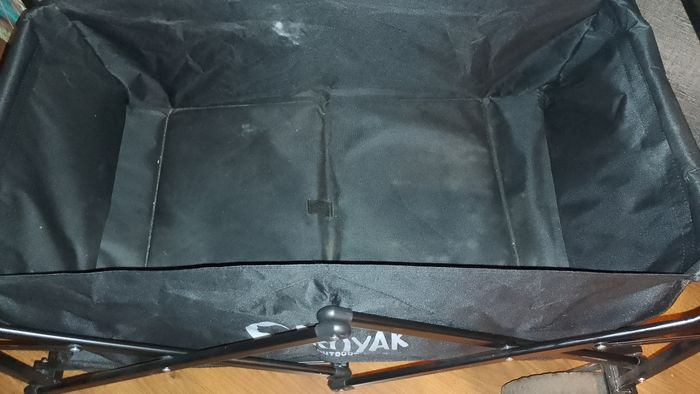 Chariot pliable de courses, poussette, grand format - photo numéro 5