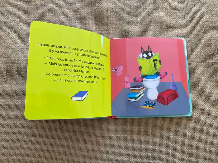 Livre p'tit loup ne met plus de couches Auzou - photo numéro 10