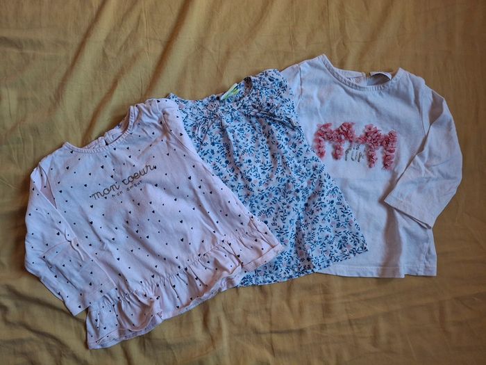 Lot de trois t shirts