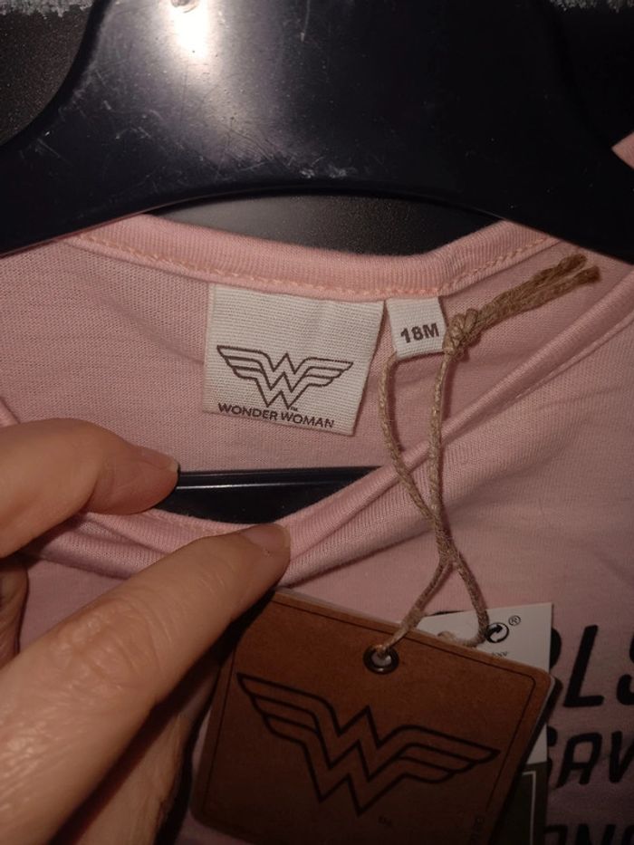 T-shirt 18 mois wonder woman - photo numéro 3