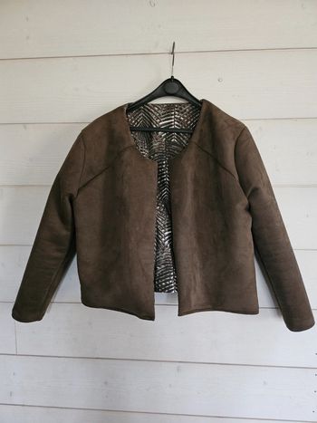 Veste réversible fait main T42-44
