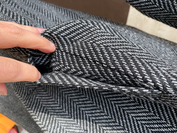 Manteau mi long à chevrons Garcia Jeans S - photo numéro 7