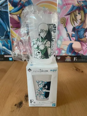 JoJo's Bizarre Adventure – Verre plastique Foo Fighters Ichiban Kuji Stone Ocean 12 cm