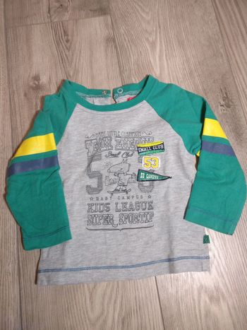 Tee-shirt manches longues taille 9 mois