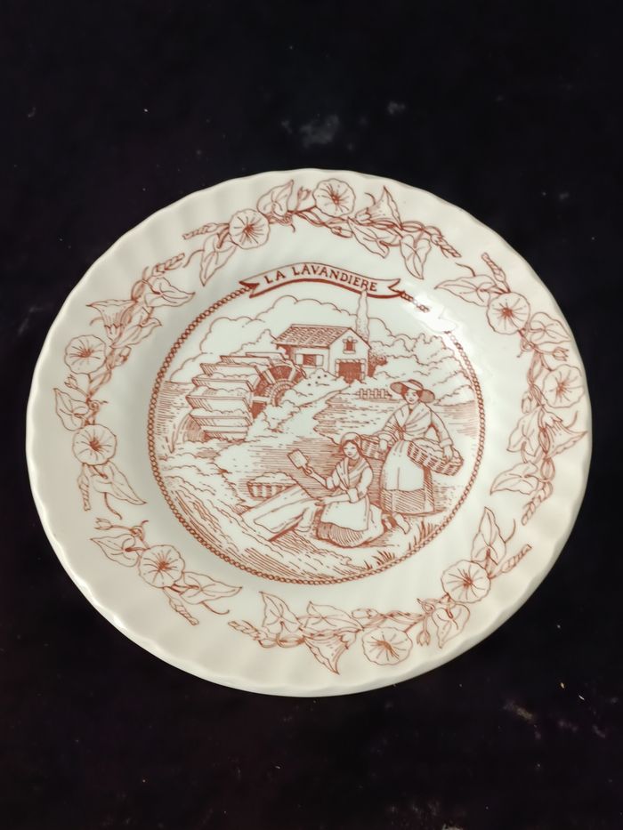 Assiette La lavandière - photo numéro 3