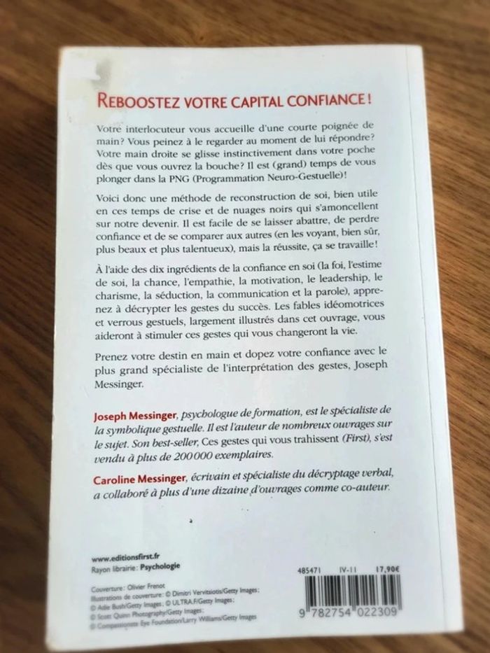 Les Gestes de la Confiance en Soi – Joseph & Caroline Messinger – Maîtrise de soi – FIRST Editions - photo numéro 10