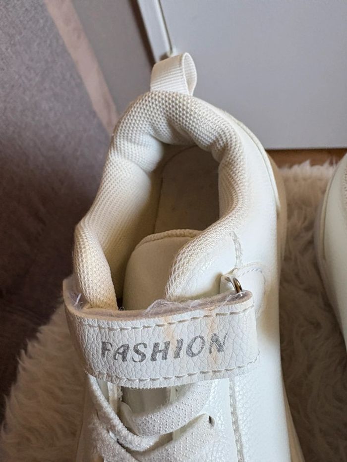 Baskets fille blanche - photo numéro 7
