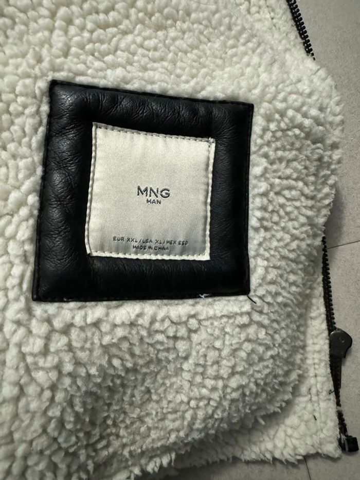 Manteau aviateur mango man XXL - photo numéro 2