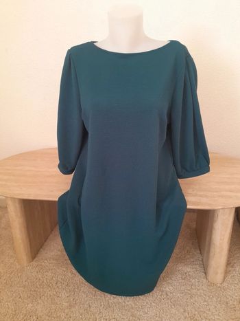 Robe manches bouffantes 💫 shift dress Yessica 💫Taille 40