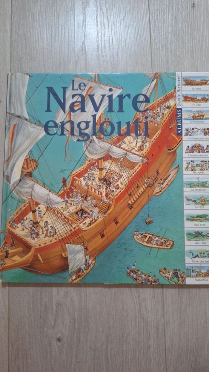 Livre le navire englouti