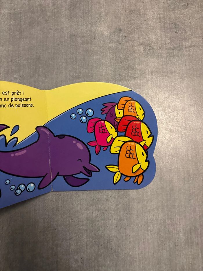 Livre cartonné, flippe le dauphin - photo numéro 2