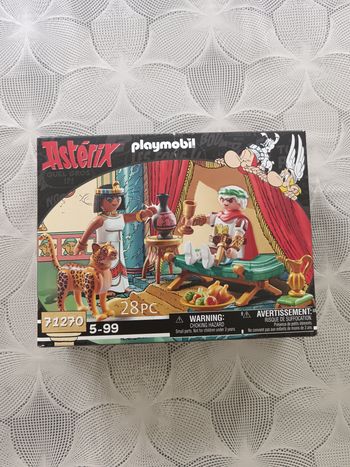 Playmobil cleopatre et Caesar