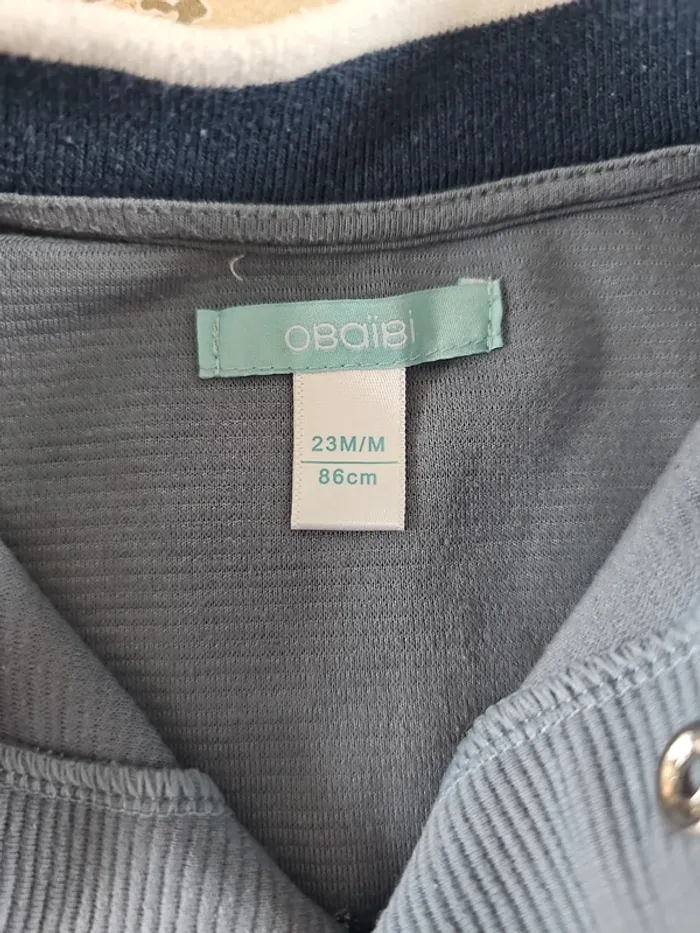 Bombers bleu - Obaïbi - 23 mois/86 cm - photo numéro 3