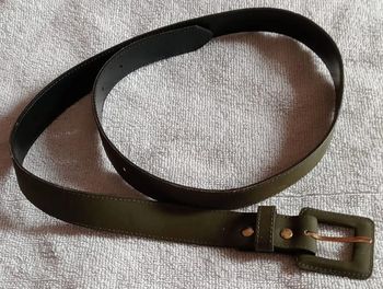 Ceinture vert foncé / kaki Taille 87 cm