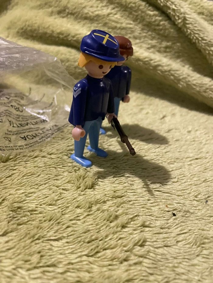 Playmobil Indiens Soldats Nordique Vintage 1974 Geobra - photo numéro 9