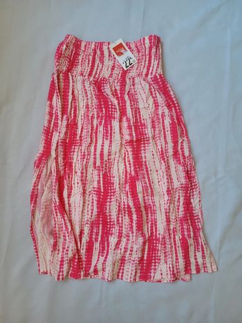 NEUF - Jupe longue fuchsia taille 42