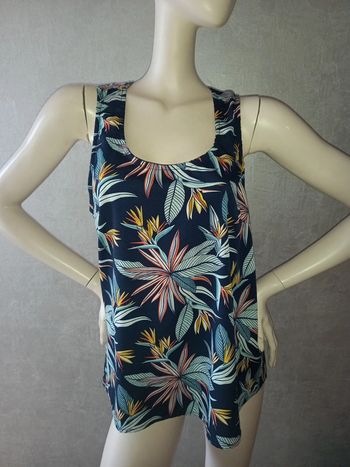débardeur tropical dos dentelle tissaia taille 42