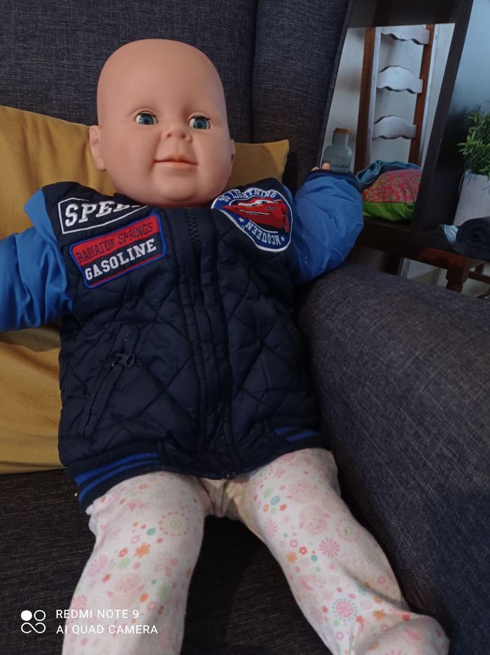 blouson Disney Cars bleu  2 ans réf 378 D02 - photo numéro 5