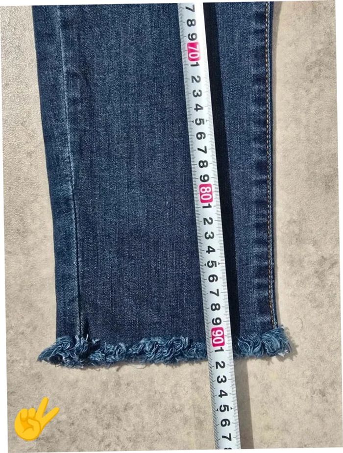 Jeans Levi's signature W26|FR36  coupe skinny bleu marine Femme-Women pan355 - photo numéro 5