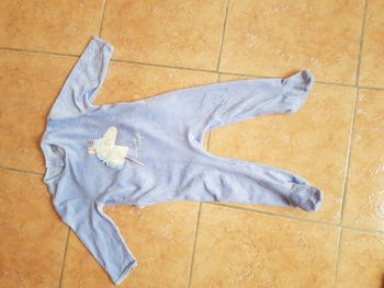 Grenouillère Licorne fille 2 ans bleue Kiabi