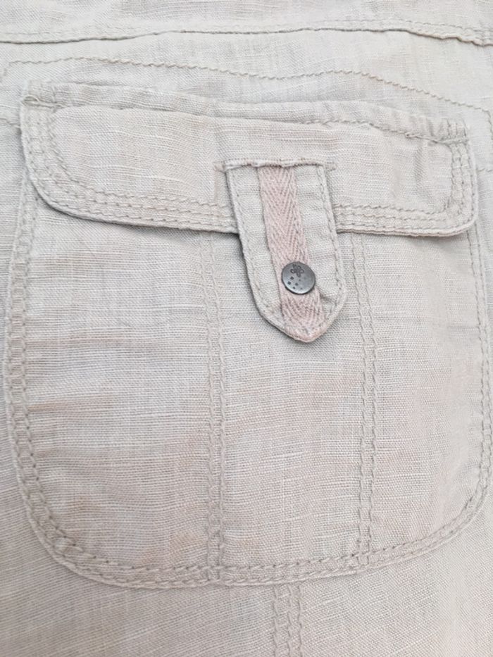 Pantalon beige Cache Cache taille 38 - photo numéro 5