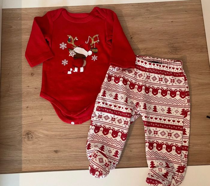 Tenue de Noël 3 mois