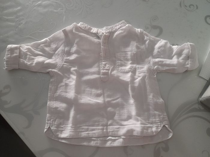 Chemise manche longue 6 mois