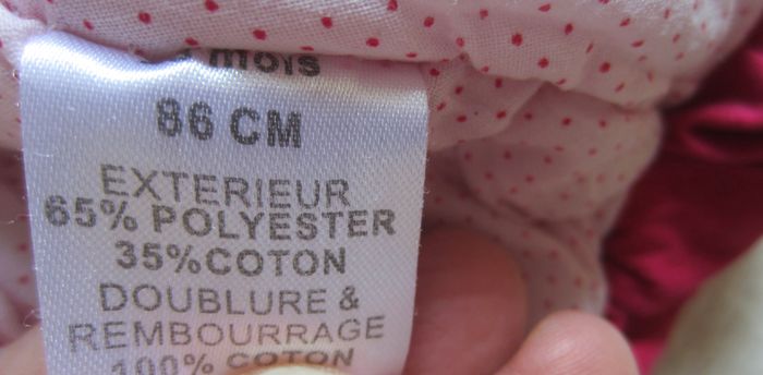Manteau a capuche fille 23 mois - photo numéro 6