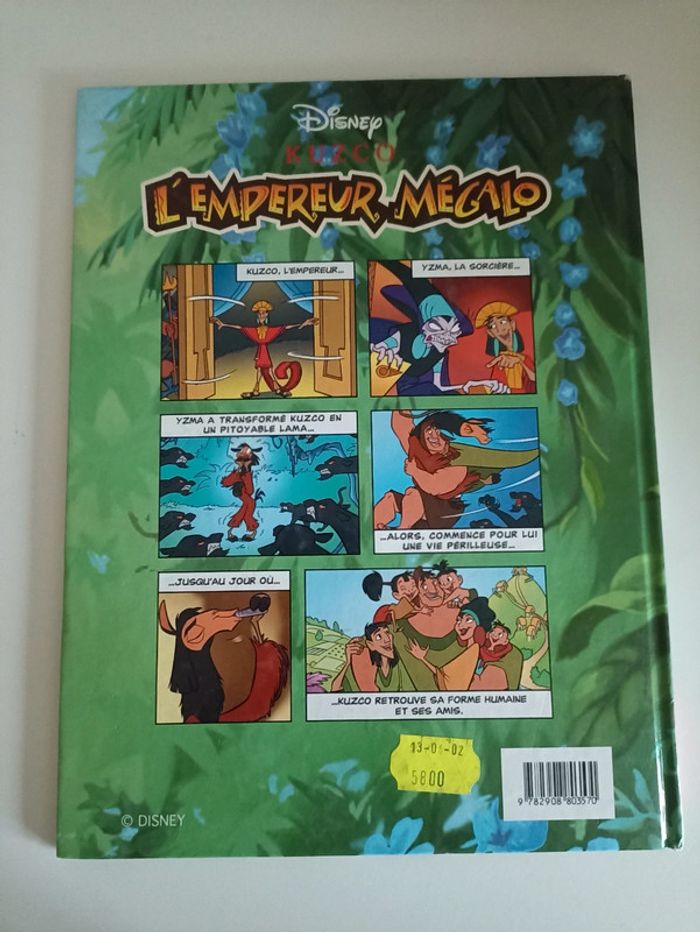 Bande dessinée Disney kuzco - photo numéro 2