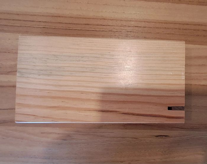 Vintage boite à crayon en bois pour enfant - photo numéro 2
