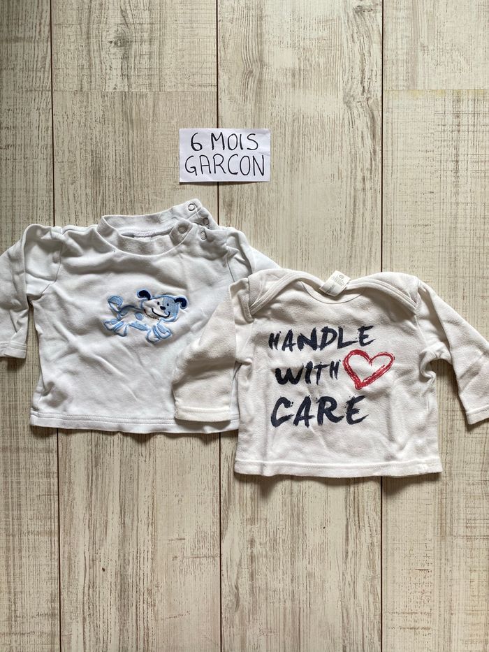 Lot t-shirt à manches longues