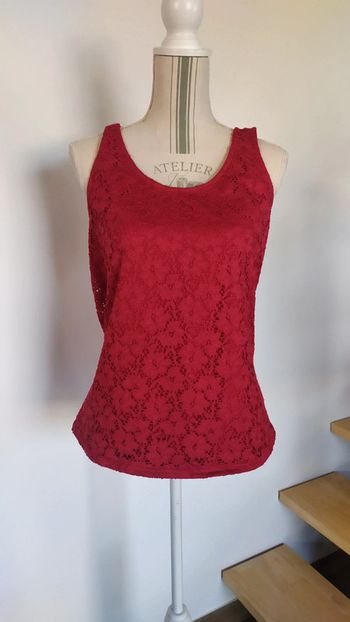 Débardeur femme dentelle