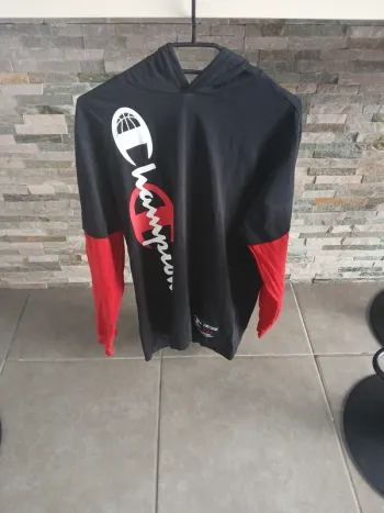 pull fin champion homme