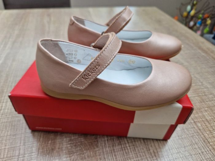 Ballerines Kickers rose 28 en bon état - photo numéro 7
